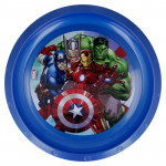 Marvel Plastic Bowl, Avengers Design, Blue Color