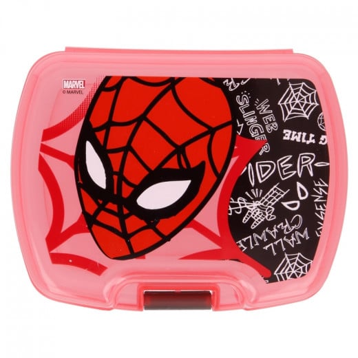 Stor Lunch Box, Spiderman Design, 7 Cm