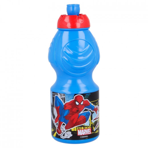 زجاجة مياه رياضية، بتصميم رجل العنكبوت، 400 مل من ستور