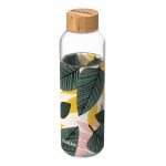 زجاجة بغطاء سيليكون، بتصميم اوراق الخريف، 660 مل من كوكا