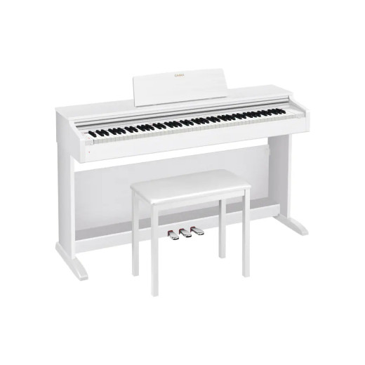 بيانو رقمي، باللون الأبيض من كاسيو