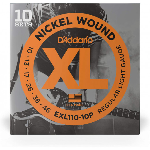 Daddario Nylon Strings For Classical Guitar Box of 10 Sets
