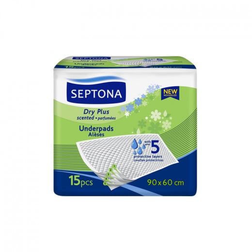 Septona Underpads Scented 90x60 15pcs
