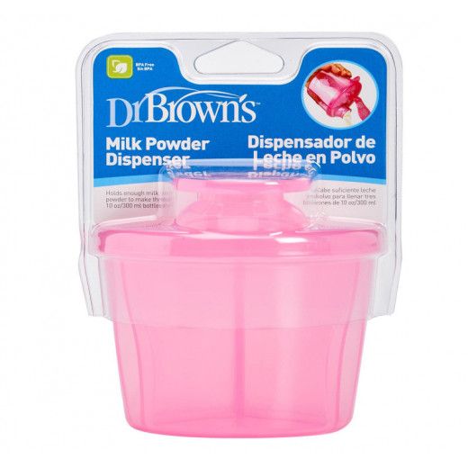 Dr. Brown's Milk Powder Dispenser, Pink, 300ml
