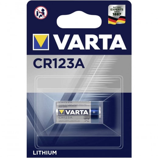 Varta Electronics Cr 123 Camera Battery Cr123a Lithium 1430 Mah 3 V 1 Pc(S)