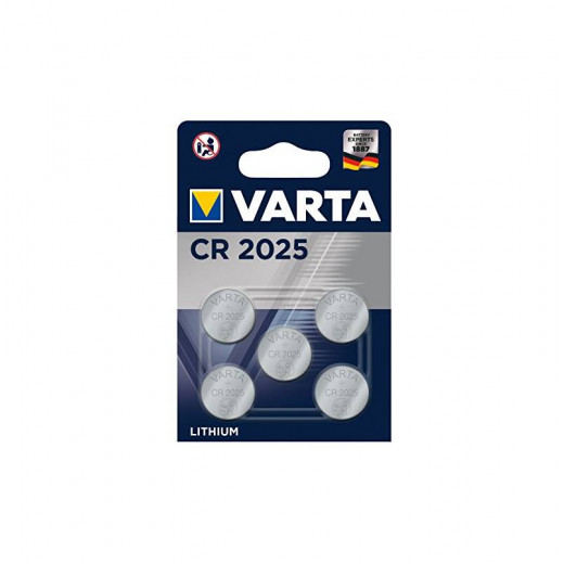 Varta ElectronicsBattery Button cell 3V CR 2025 Bli.5