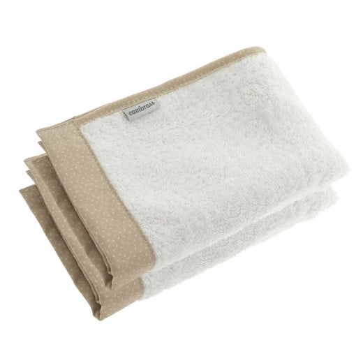 Cambrass Towel Beige/ Set of two 25x35x1 Cm