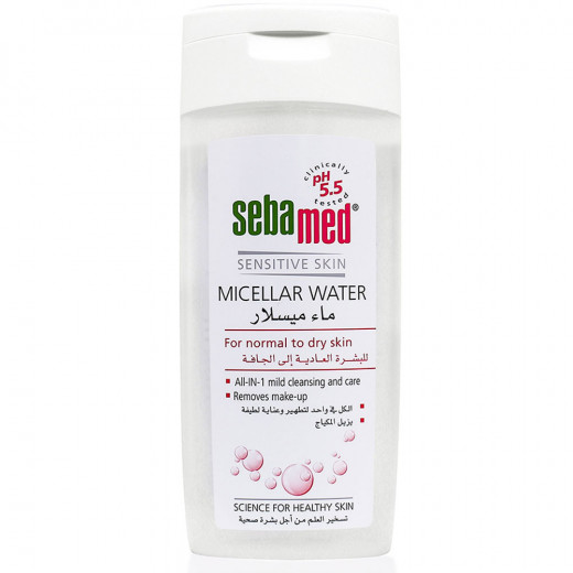 ماء ميسيلار المضاد للتلوث للبشرة العادية والجافة، 200 مل من سيباميد