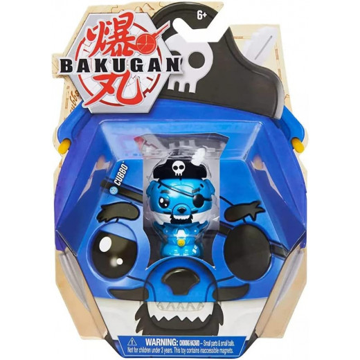 Bakugan Core Cubbo Blue Color,  6.35 Cm, 1 Piece