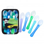 Tommee Tippee Feeding Spoons, 5 Count, Blue