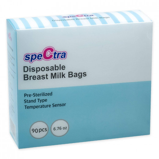 Spectra Breast Pump Bag + Baby Breast Milk Storage Bags, 90 Pieces