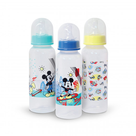 Disney Baby Feeding Bottle, 3 Pieces, 250ML