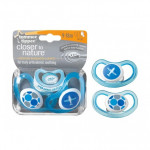 Tommee Tippee Air Style Soother 3-9 months, (2 pieces), Blue
