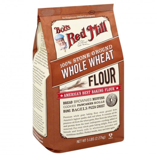 Bob's Red Mill Whole Wheat Flour, 2.270 kg