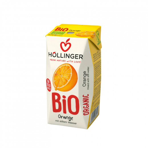 Hollinger Organic Orange Juice, 200 Ml