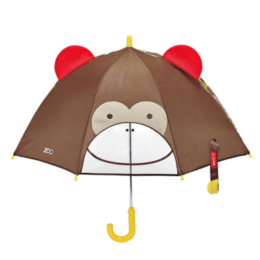 Skip Hop Zoobrella Little Kid Monkey Umbrella
