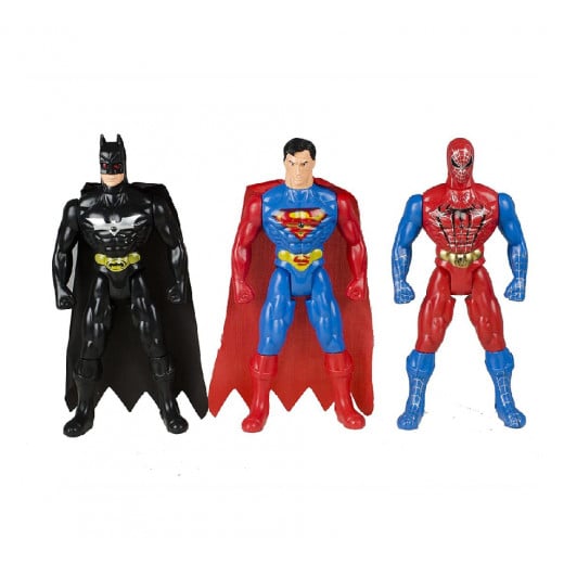 Super Hero Action Figure Set For Kid, 7 Pieces