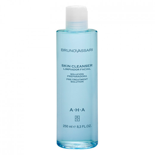 BrunoVassari Face Cleanser With Glycolic Acid, 250 Ml