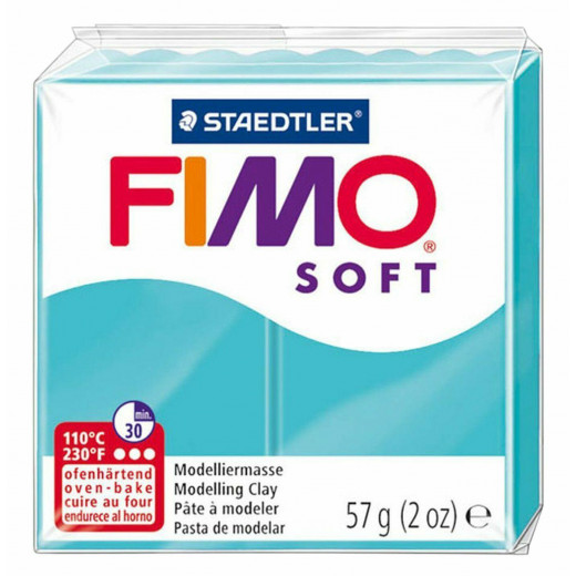 Staedtler Fimo Soft Clay, 57 Gram, Turquoise Color