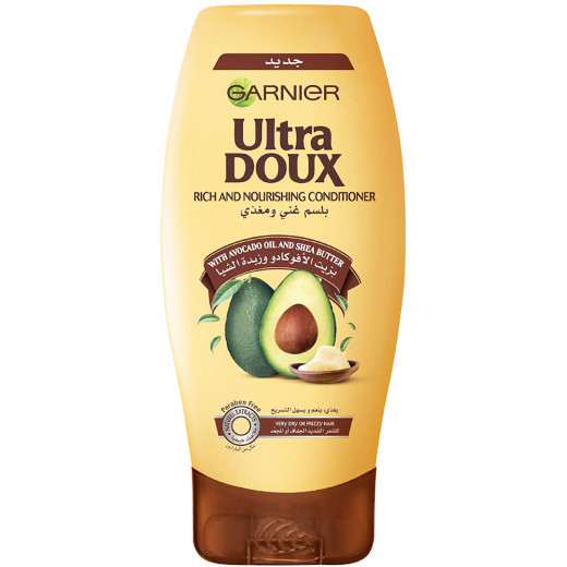 Garnier Ultra Doux Avocado Oil & Shea Butter Conditioner, 400ml