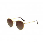 نظارات شمسية للنساء, موديل جونيور, باللون الذهبي من ار كيو