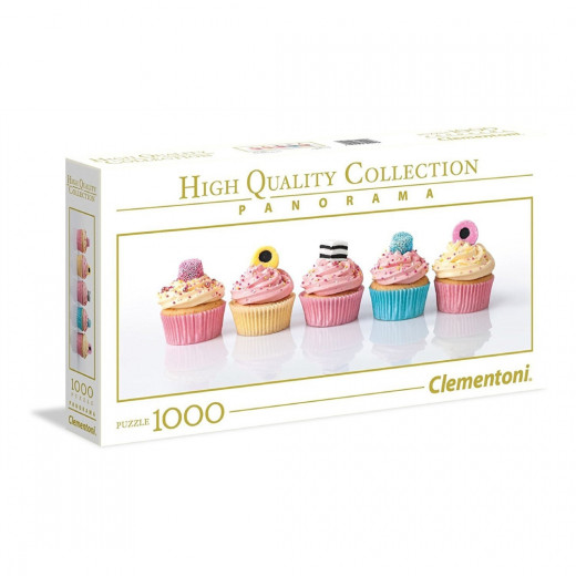 Clementoni Puzzle High Quality Collection, Cupcake Design, 1000 Pieces
