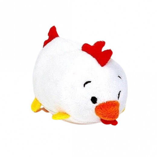 Mini Cute Plush Toy, Chicken Design, White Color