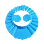 Adjustable Silicone Baby Shower Head Protector, Blue Color