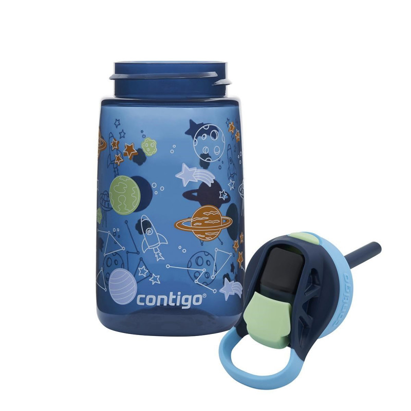 Buy Contigo Autospout Kids Stainless Steel Water Bottle with Flip Straw 380  ml - Strawberry Unicorn - Contigo