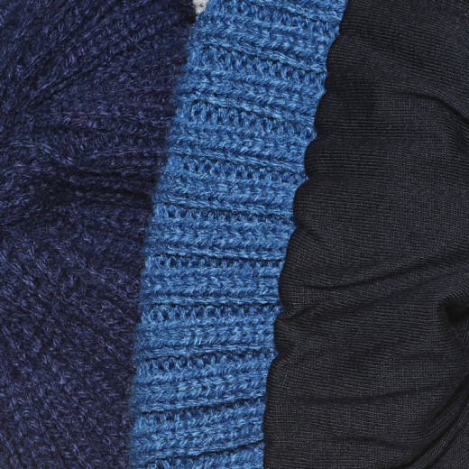 Cool Club Winter Hat, Blue Color, Bear Print, 52 Cm