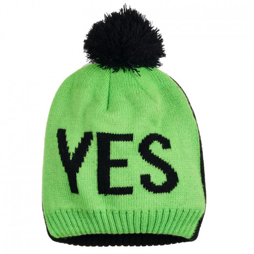 Cool Club Winter Hat, Yes Word Design
