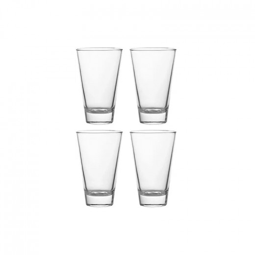 Ocean Studio Long Drink Glass, 435 Ml, 4 Pieces