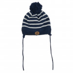 Cool Club Winter Hat With Pompoms, Navy Color