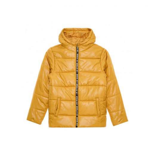 Cool Club Winter Jackets For Boys, Yellow Color