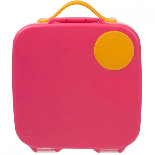 صندوق غذاء للاطفال بحجم صغير, باللون الزهري من بي بوكس