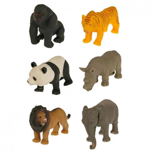 Jaru Stretchable Jungle Animals, Multi Design, Assorted Colors, 1 Piece