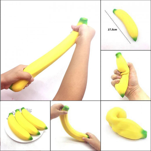 Jaru Stretchy Banana Squishy Toys, 1 Piece