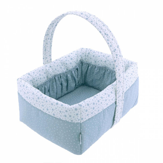 Cambrass Basket Layette Forest, Blue Color, 22.5x29x29 Cm