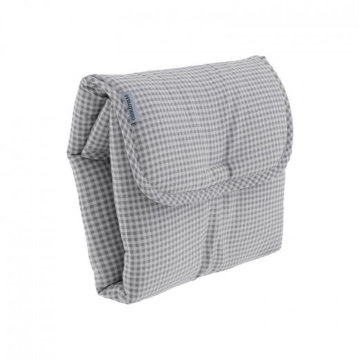 Cambrass Travel Vichy Nappy Changer, Grey Color