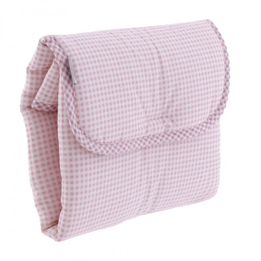 Cambrass Travel Vichy Nappy Changer, Pink Color