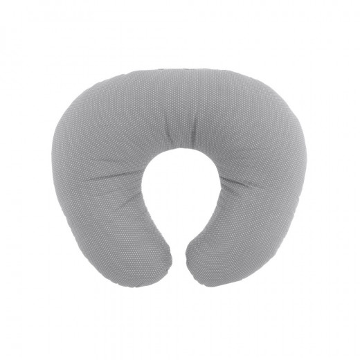 Cambrass Vichy Small Nursing Pillow, Grey Color
