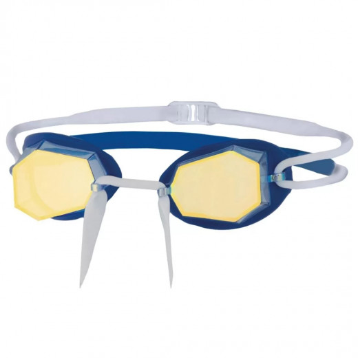 نظارات السباحة دايموند تيتانيوم, باللون الازرق والابيض من زوجز