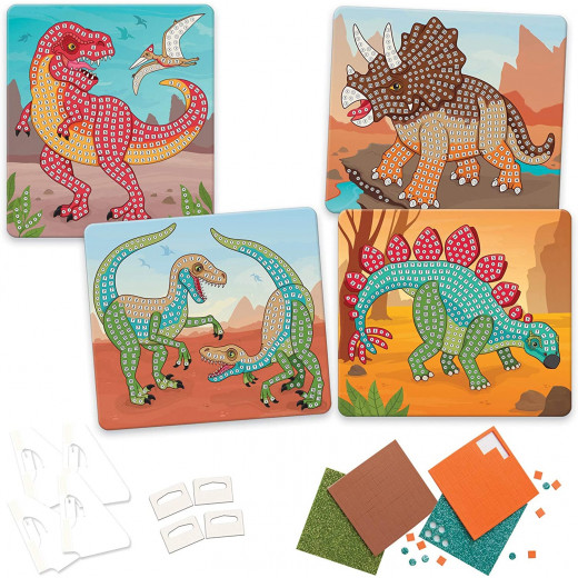Toy Kraftt Sticky Mosaics Dinosaurs