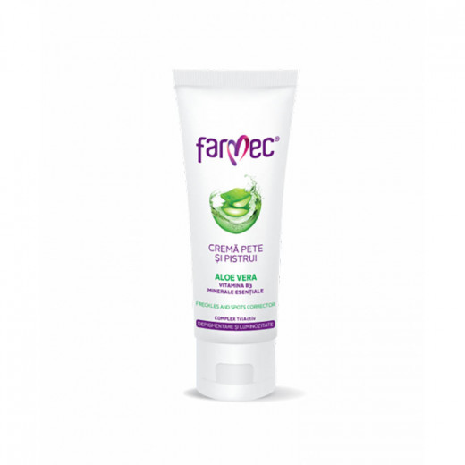 Farmec Freckles & Spots Corrector Cream With Aloe Vera, 50 ML