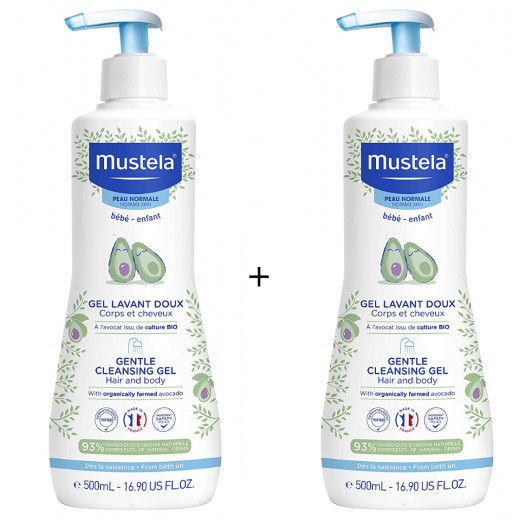 Mustela Soap-free Cleansing Gel Hair and Body Package