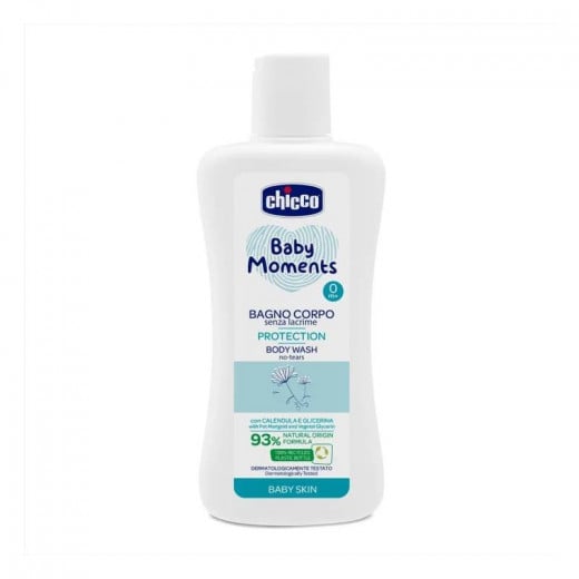 Chicco Baby Moments Body Wash Without Tears, 200 Ml