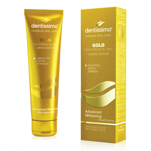 Dentissimo Advanced Whitening Gold Tooth Paste
