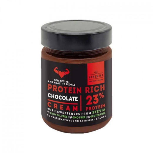 Sisinni Chocolate Protein Cream, Protein 23%, No Added Sugar, 320 Gram