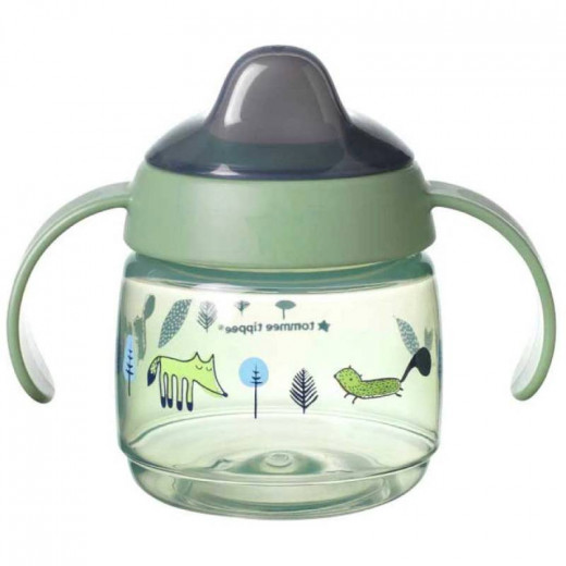 Tommee Tippee Superstar Sippee Weaning Sippy Cup for Babies, Leakproof, Green Color 190ml