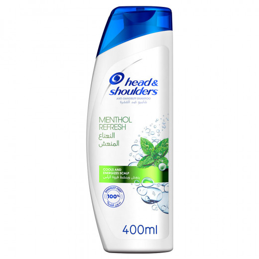 Head & Shoulders Menthol Refresh Shampoo, 400ml
